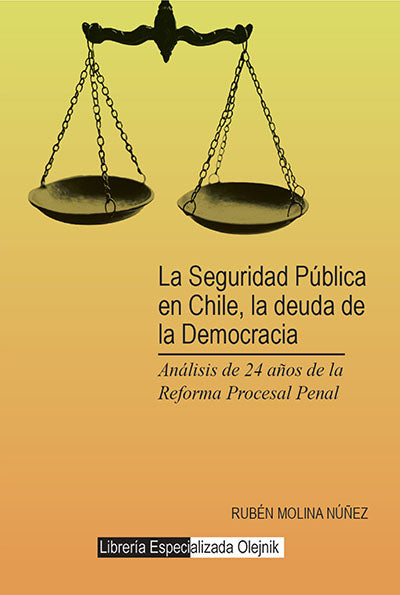 La seguridad pública en Chile, la deuda de la democracia. Análisis de 24 años de la reforma procesal penal