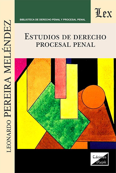 Estudios de Derecho Procesal Penal