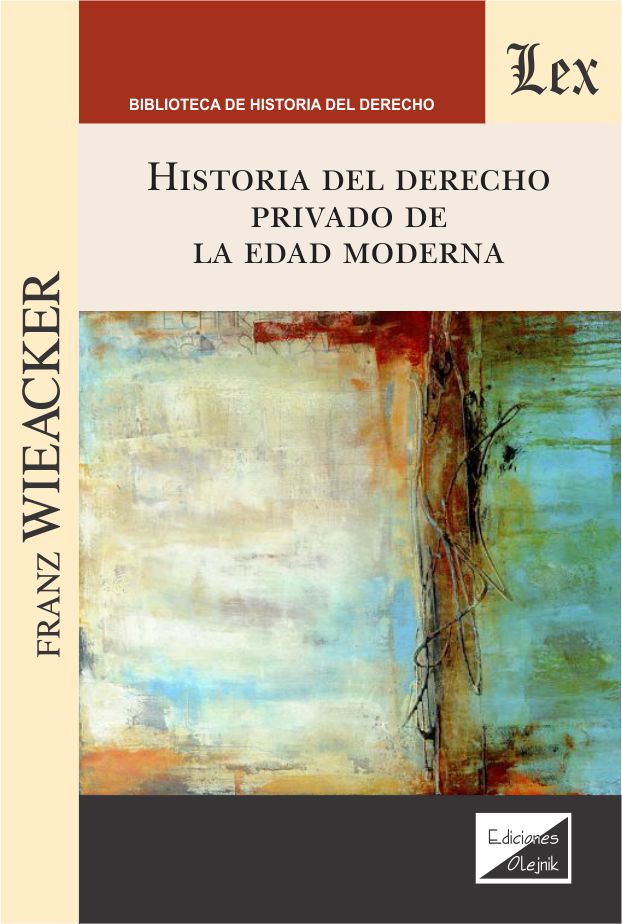 Historia del Derecho Privado de la Edad Moderna