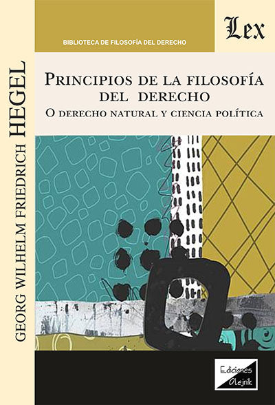 Principios de la Filosofía del Derecho