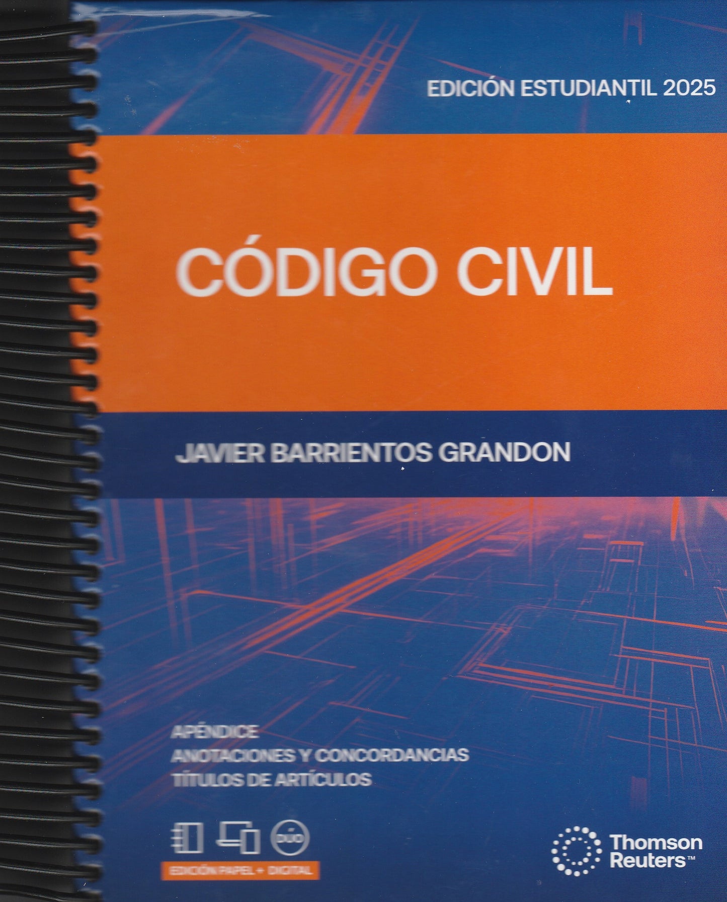 Código Civil. Edición estudiantil 2025 anillado