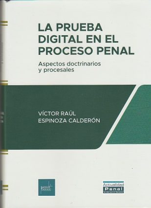 La prueba digital en el procesal penal. Aspectos doctrinarios y procesales