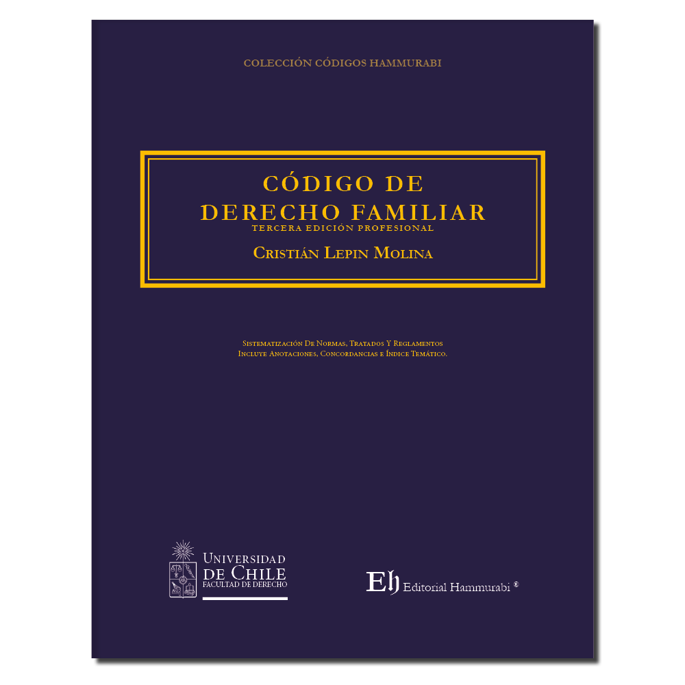 CÓDIGO DE DERECHO FAMILIAR 3ª Edición Profesional