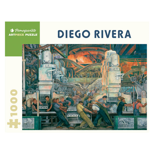 Puzzle Rompecabezas 1000 Piezas de Diego Rivera: Detroit Industry