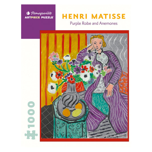 Puzzle Rompecabezas 1000 Piezas de Matisse Purple Robe & Anemones
