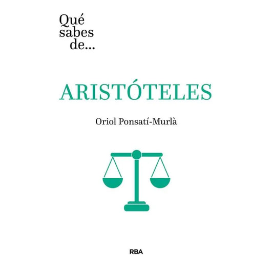 Qué sabes de Aristóteles