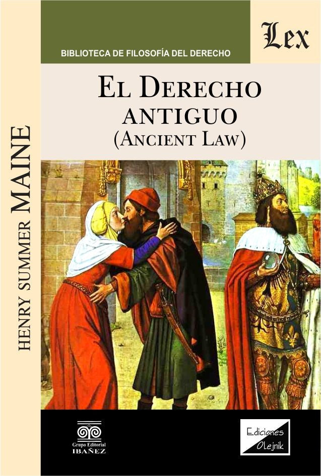 Derecho Antiguo. Ancient Law. Parte General