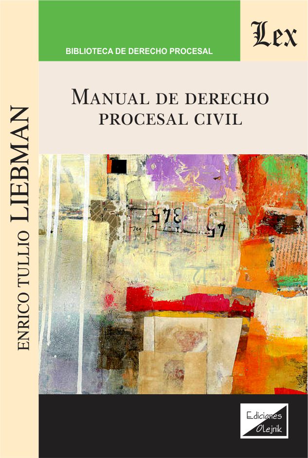 Manual de Derecho Procesal Civil