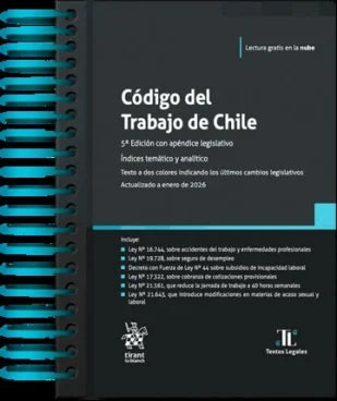 Código del Trabajo de Chile 2026. Tirant lo Blanch