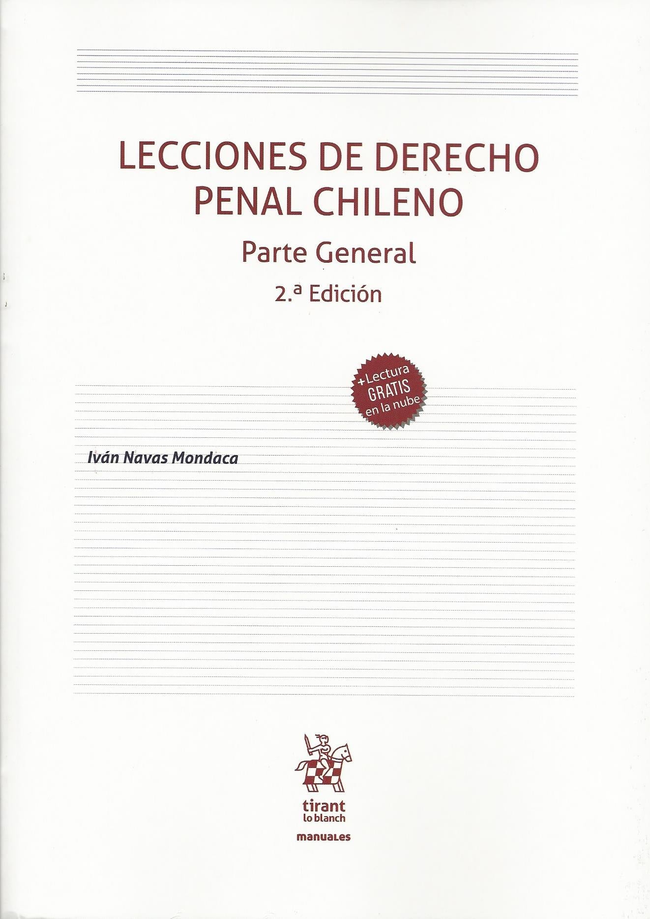 Lecciones de derecho penal. Parte general. 2da edición