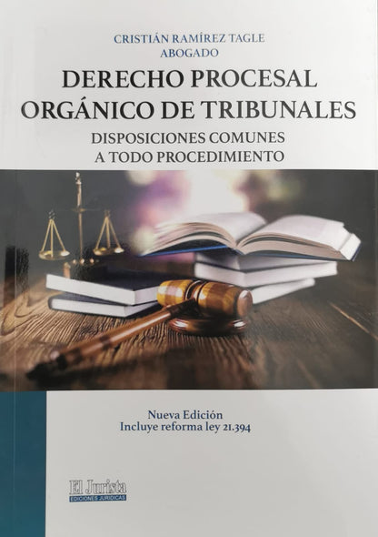 Derecho procesal orgánico de tribunales. Disposiciones comunes a todo procedimiento