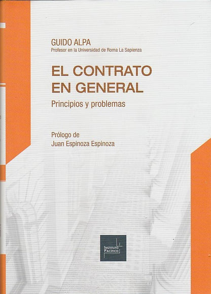 El contrato en general, principios y problemas